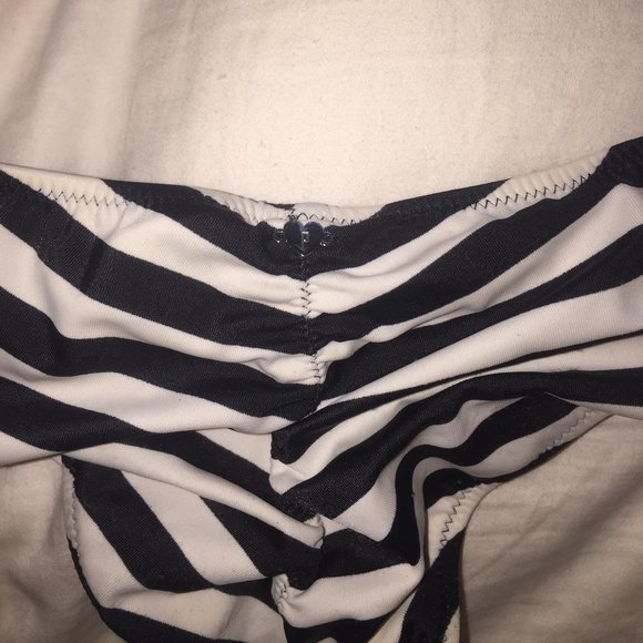 Striped Bikini Bottoms - Picture 3 of 3